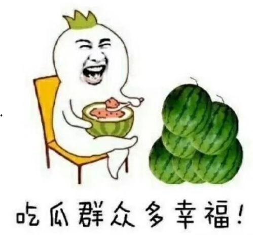 快乐吃瓜的人,畅享人生